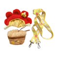 thumbnail image 2 of Bolsa de ropa de muñeca de felpa para niña Hugo, 2 of 10
