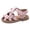 Pink, variant on Girls Closed Toe Bowtie Summer Dress Flat Shoes Casual Cutout Fisherman Sandals Lightweight Nonslip Soft Sole Beach Shoes White 11 Little Kid