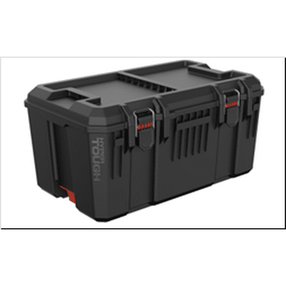 Hyper Tough Hyper Stack Middle Tool Storage Chest – Heavy-Duty, Stackable Organizer