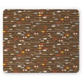 thumbnail image 1 of Tribal Mouse Pad, Eastern Style with Brown Backdrop and Colorful Arrows Image, Rectangle Non-Slip Rubber Mousepad, Multicolor, by Ambesonne, 1 of 2