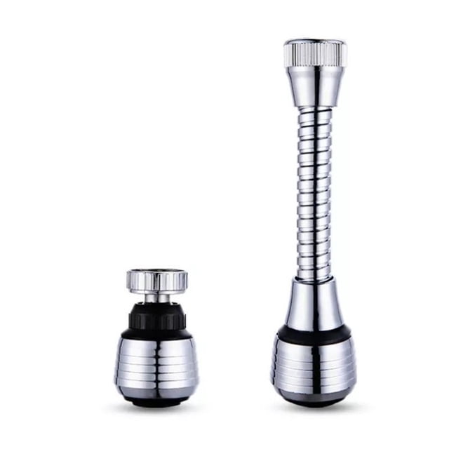 Extensor de cabezal de grifo para salpicaduras, ahorrador de agua de cocina, boquilla de refuerzo con filtro burbujeador giratorio universal