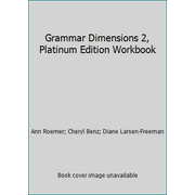 Grammar Dimensions 2, Platinum Edition Workbook [Paperback - Used]