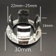 thumbnail image 4 of 2pcs Bathroom Sink Basin Overflow Ring Drain Hole Cover Spare, 4 of 5
