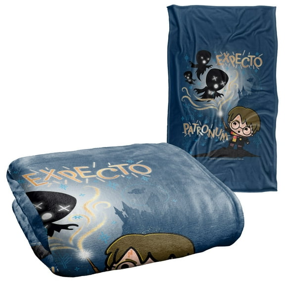 Harry Potter Expecto Patronum Chibi Potter Silky Touch Super Soft Throw Blanket 36" x 58"