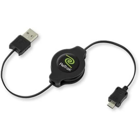 ReTrak Câble Micro USB Rétractable (ETCABLETAB5)