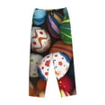 thumbnail image 4 of Goofa Easter Egg Printed Soft Pajama Pants for Women, Wide Leg Comfy Casual Lounge Yoga Pants-Small, 4 of 9