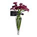 thumbnail image 3 of Danya B MC016-C Amphora Vase On Metal Sconce With Finials And Hinge Clear 13-Inch, 3 of 4