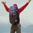 thumbnail image 2 of Sac à Dos d'Alpinisme 50L Imperméable Sac de Course Extérieur Sac de Vélo Grande Capacité Sac de Randonnée Respirant Sac de Voyage pour Jogging Randonnée Camping, 2 of 7