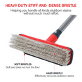 thumbnail image 2 of SUPTREE Floor Scrub Brush Deck Brush with Long Handle for Bathroom Shower Outdoor Cleaning Brush, 2 of 7