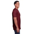 thumbnail image 2 of Gildan Softstyle CVC T-Shirt for Adult, Men's Crewneck Tee, 60/40 Cotton/polyester, Maroon Mist Shirt, XL, 2 of 5