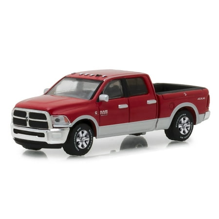 Red Diecast Model Car 2018 Dodge Ram 2500 Big Horn Pickup Truck Red