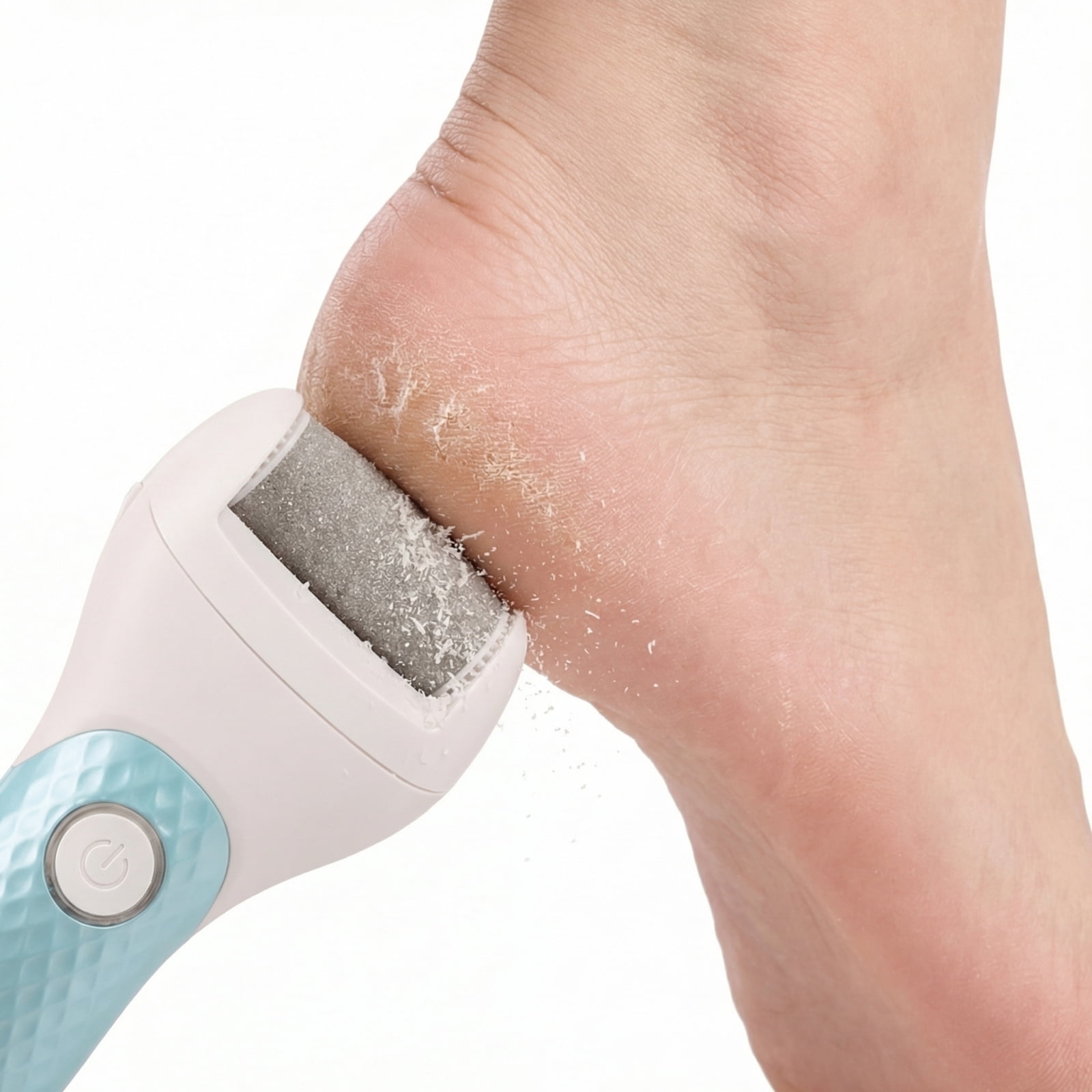 Electric Foot Callus Remover – Rechargeable Pedicure Tool for Dead Skin Removal, Professional At-Home Foot File with Extra Coarse Roller Head