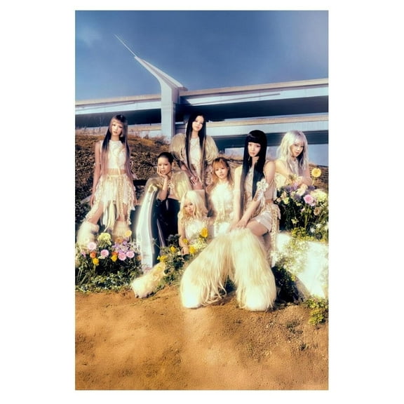 Xg Harvey Is This Love Poster(2) Print K-Pop Home Decor For Living Room Aesthetic Kpop Female Girl Group