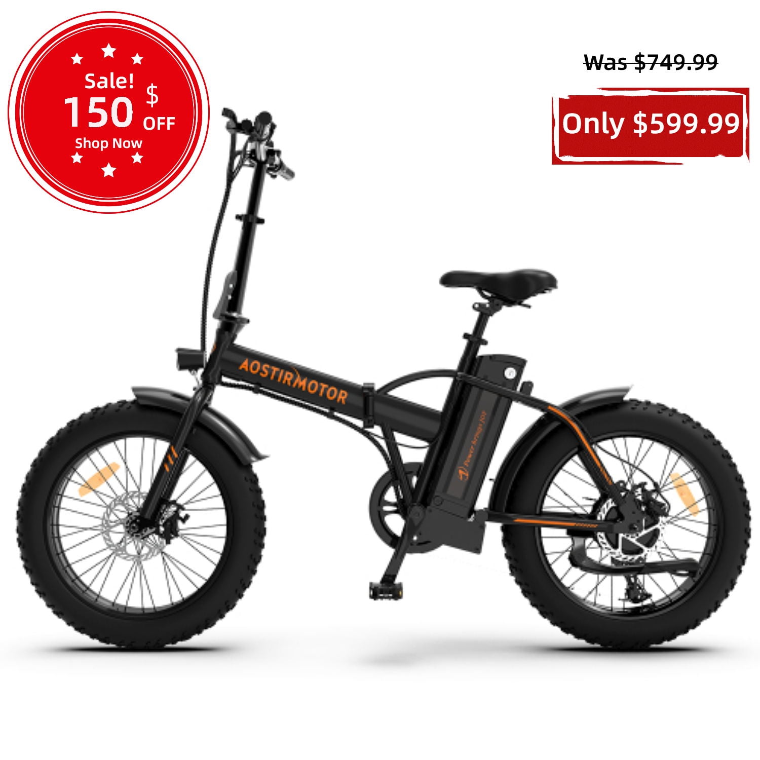 Aostirmotor folding electric bike sale