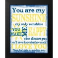 thumbnail image 2 of Greene, Taylor 15x18 Black Modern Framed Museum Art Print Titled - Sunshine 2, 2 of 5