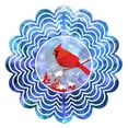 thumbnail image 1 of Next Innovations 101401001-WINTERRED 6 in. Winter Red Wind Spinner Yard Decor, 1 of 1