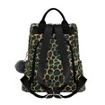 thumbnail image 2 of FORMRS Women's Travel Backpack Purse Anti-Theft Hidden Pockets Casual Shoulder Bag, Green Leopard Pattern, 2 of 7