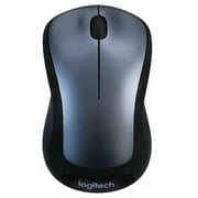Logitech Full Size Wireless Mouse, Gray, Walmart Exclusive