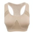 thumbnail image 4 of Ame Womens Chest Front Open Zipper Sports Bra Shockproof Professional Fitness Underwear Sexy Padded Bras, 4 of 5