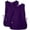 Purple, variant on "Sivvan Unisex Cobbler Apron (2 Pack) - Adjustable Waist Ties, 2 Deep front Pockets"