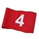 thumbnail image 2 of Banderas de golf Accesorios de golf portátiles Equipo Bandera grande numerada para putting green 4, 2 of 9