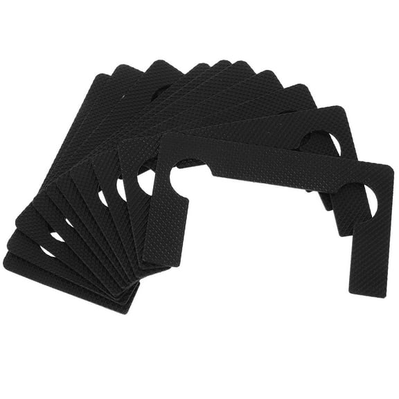 10pcs Glass Shower Door Seal Hinges Plastic Pads Waterproof Replacement Shower Door Edge Pad