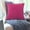 Pink, variant on HongHeng 1 Pack Soft Velvet Solid Decorative Square Throw Pillow Covers Cozy Cushion Case for Sofa Couch Bed Car Home Decor