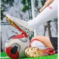 thumbnail image 4 of Zapatillas de fútbol cómodas para hombre, deportivas para exterior e interior, para estudiantes, con tacos de fútbol, de alto agarre, 4 of 5