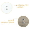 thumbnail image 3 of SKISUNO 2pcs Rectangular Door Strike Plates For Smooth Operation With Door Lock, 3 of 8