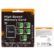KEXIN Micro SD Card 32GB Memory Card with Adapter Class 10 UHS-I for Phone / Tablet / Camera / Drone / Dash Cam / Nintendo Switch, 5 Pack