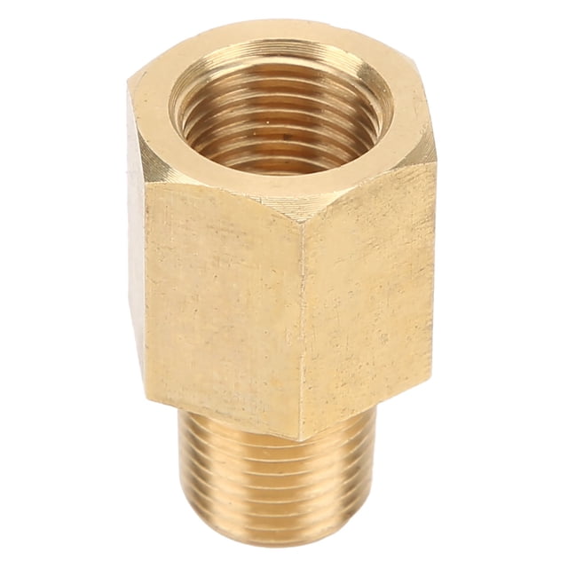 1/8 NPT Plug, Long Service Life CNC Machining Brass Oil Pressure Adapter Convenient To Use Professional Design For Auto Accessories