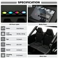 thumbnail image 4 of VOLTZ TOYS HAVOC 2 Seater Jeep 24V Kids Ride On Car Toy with Open Doors, Realistic Lights and Remote Control, 4 of 6