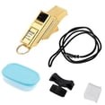 thumbnail image 4 of Silbatos deportivos extra fuertes Silbatos con sonido fuerte y nítido (oro dorado), 4 of 4