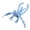 Blue, variant on Collectible Miniature Articulated Wing and Joints Phoenixes Statue for Desktop Shelf Decoration Collectible Ornament Gift