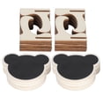 thumbnail image 3 of 2 Set Wood Mini Chalkboard Signs Place Cards Small Blackboard Weddings Parties Decoration, 3 of 14