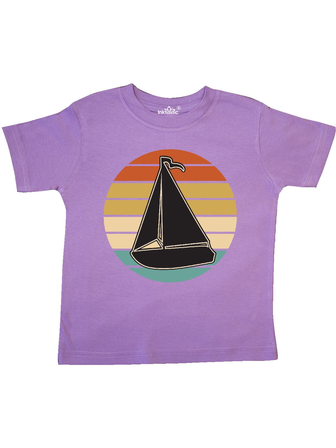 inktastic Sailboat Boating Purple Toddler T-Shirt