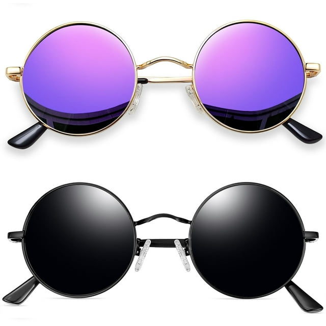 Gafas de Sol Joopin Pequeñas Redondas Polarizadas UV400 para Hombres y Mujeres