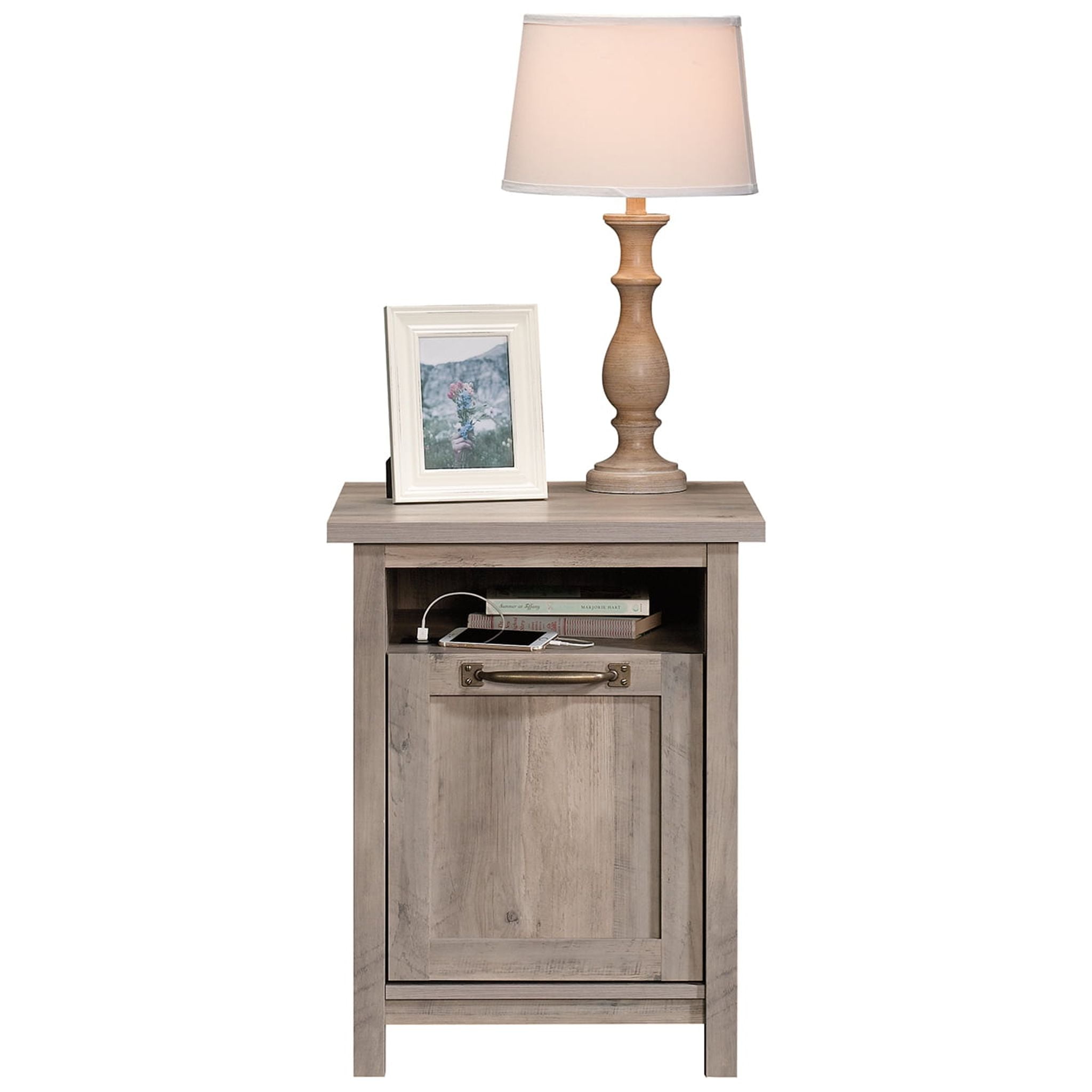 Better homes and gardens sale rustic white nightstand