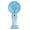 Light Blue, variant on Tibvox Handheld Fan USB Rechargeable Mini Face Steamer Fan for Travel and Outdoor Use