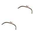 thumbnail image 3 of Maytalsory Metal Arch Frame Kiss Clasp Purse Bag DIY Bead Head Lock Light Grey 24.5cm 2Set, 3 of 6