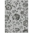thumbnail image 2 of Addison Rugs Chantille Indoor/Outdoor Transitional Floral Gray Washable Rectangle Rug, 5' x 7'6", 2 of 6