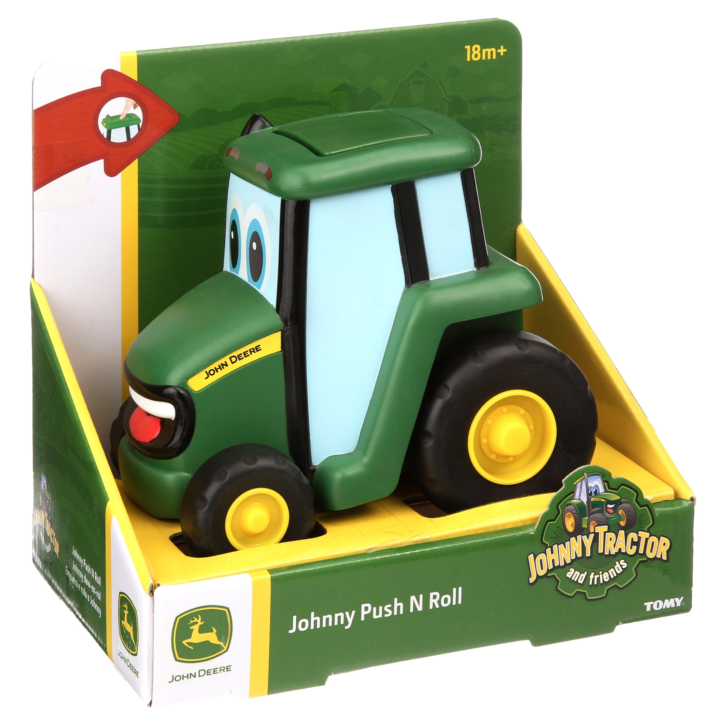 john deere push and roll johnny tractor