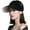 Black, variant on 63g ONLY Ultra-Lightweight Foldable Sun Visor Hat, Two Sides Wearing, Wide Brim UV Blocks
