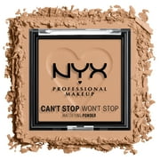 NYX Professional Makeup Cant Stop Wont Stop Mattifying Powder, Tan, 0.21 oz