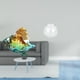 thumbnail image 2 of figura de caracola,Figura de caracola de vidrio soplado a mano,adorno marino,Acuario de escritorio,Pecera pequeña transparente,pecera,jarrón,mesa,Tanque de peces Contenedor de acuario, 2 of 8