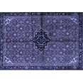 thumbnail image 1 of Ahgly Company Indoor Rectangle Persian Blue Traditional Area Rugs, 2' x 3', 1 of 4