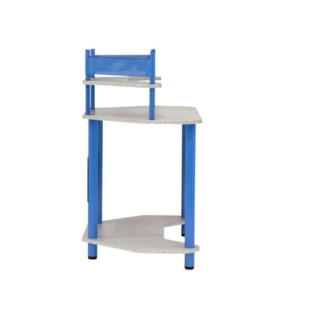 Calico Designs - Study Corner Computer Desk - Blue/Gray