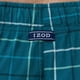 thumbnail image 4 of Pantalones de Pijama para Hombre de Franela y Forro Polar IZOD a Cuadros Turquesa 2XL, 4 of 5