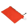 thumbnail image 1 of Pochette Multifonction, Sac à Outils à Fermeture Éclair Grande Capacité Imperméable avec Mousqueton pour Travail Orange, 1 of 8