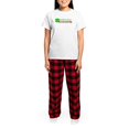 thumbnail image 4 of CafePress - Lucky Ginger Women's Light Pajamas - Women's Short Sleeve Print T-Shirt and Pants Light Cotton Pajama Set, 4 of 7